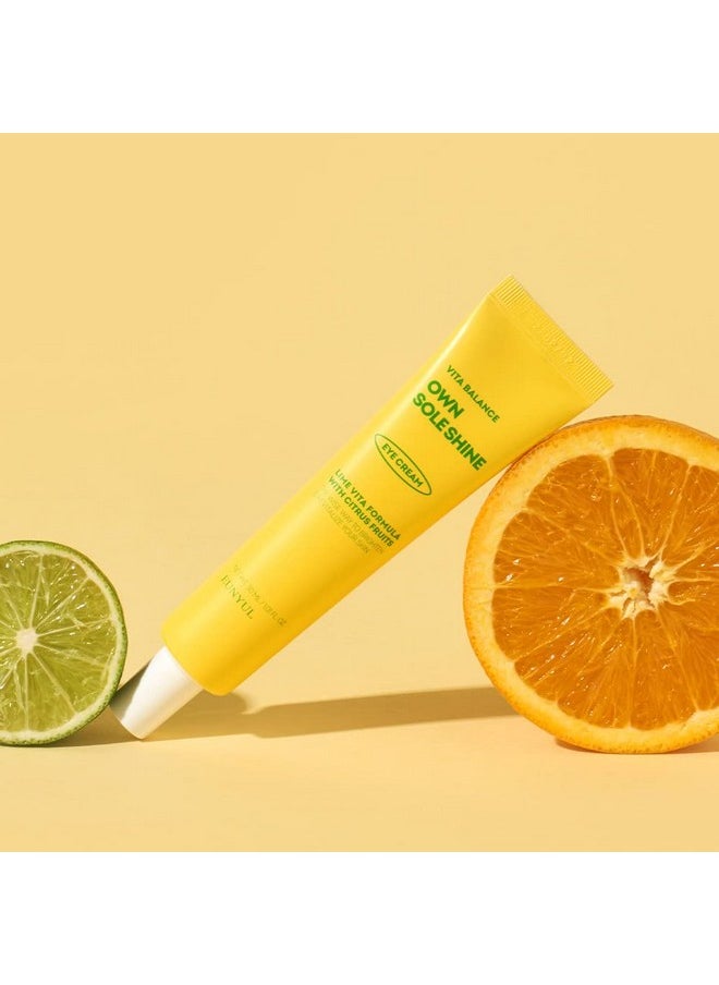 Eunyul Vita Balance Own Sole Shine Eye Cream [1.01 Fl.Oz / 30Ml] Vitamin C Eye Cream Korean Cosmetics Korean Skin Care  - Image 5