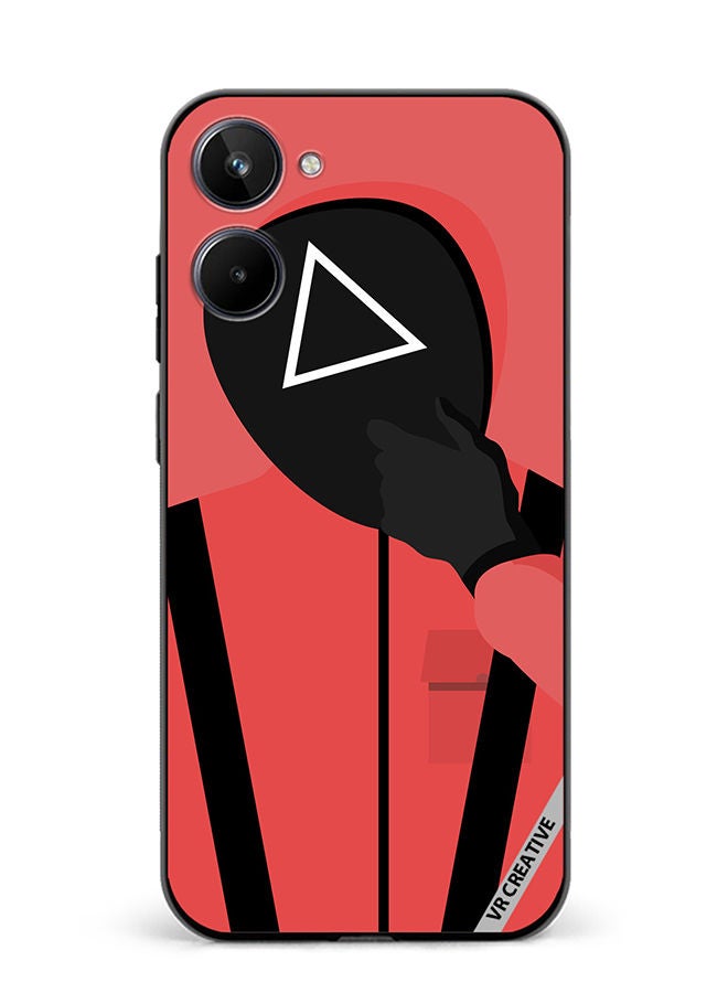 VR CREATIVE Protective Case Cover For Realme 10 Squid Game Soldier Design Multicolour - Image 1