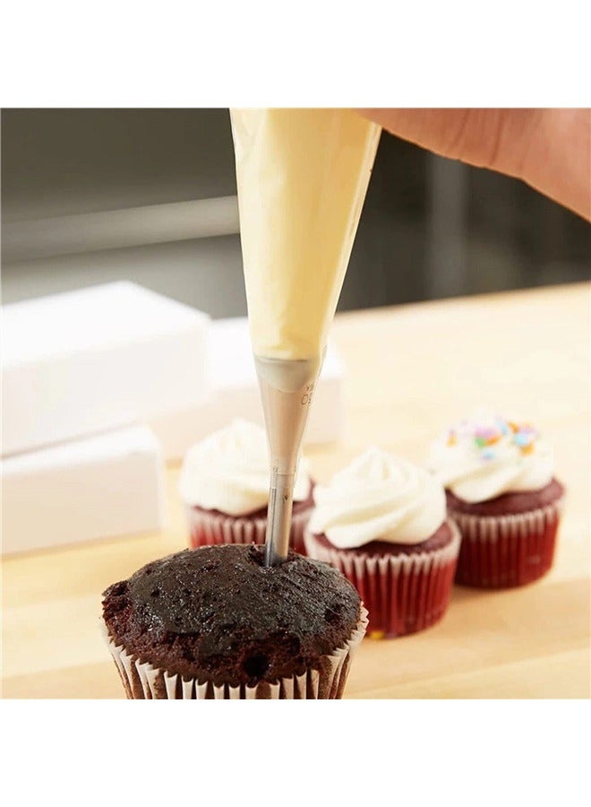 Piping Tips for Filling Donuts Doughnuts Cupcakes,Donut Filler Tip,Bismark Pastry Tip,Long Puff Cream Filling Tip,3 Pcs - Image 2