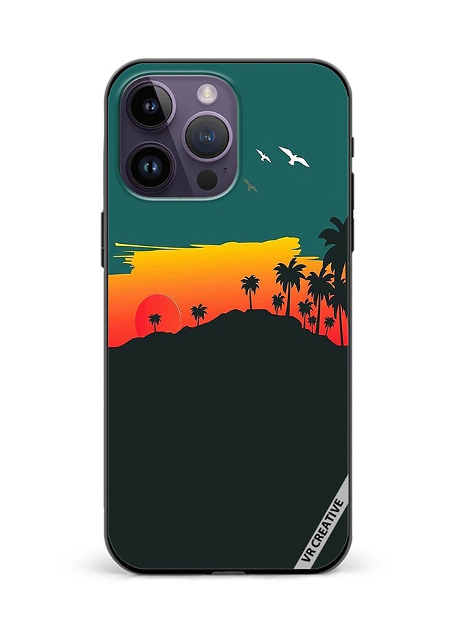 VR CREATIVE Protective Case Cover For Apple iPhone 16 Pro Max Nature Design Multicolour