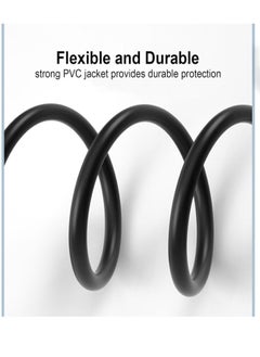 ProOne ProOne 3.5mm Audio Cable Aux Cable 1M Braided Male to Male Stereo Auxiliary Aux Jack Compatible for iPhone, iPad, Samsung Smartphones, Tablets Car Home Stereos, Beats Bose Sony Speaker  - Image 4
