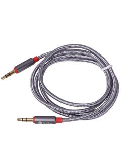 ProOne ProOne 3.5mm Audio Cable Aux Cable 1M Braided Male to Male Stereo Auxiliary Aux Jack Compatible for iPhone, iPad, Samsung Smartphones, Tablets Car Home Stereos, Beats Bose Sony Speaker  - Image 1