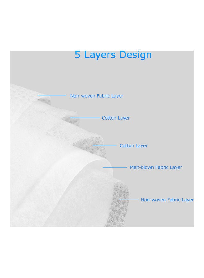 NIBEMINENT 20-Piece FFP2 5 Layers Mask - Image 3