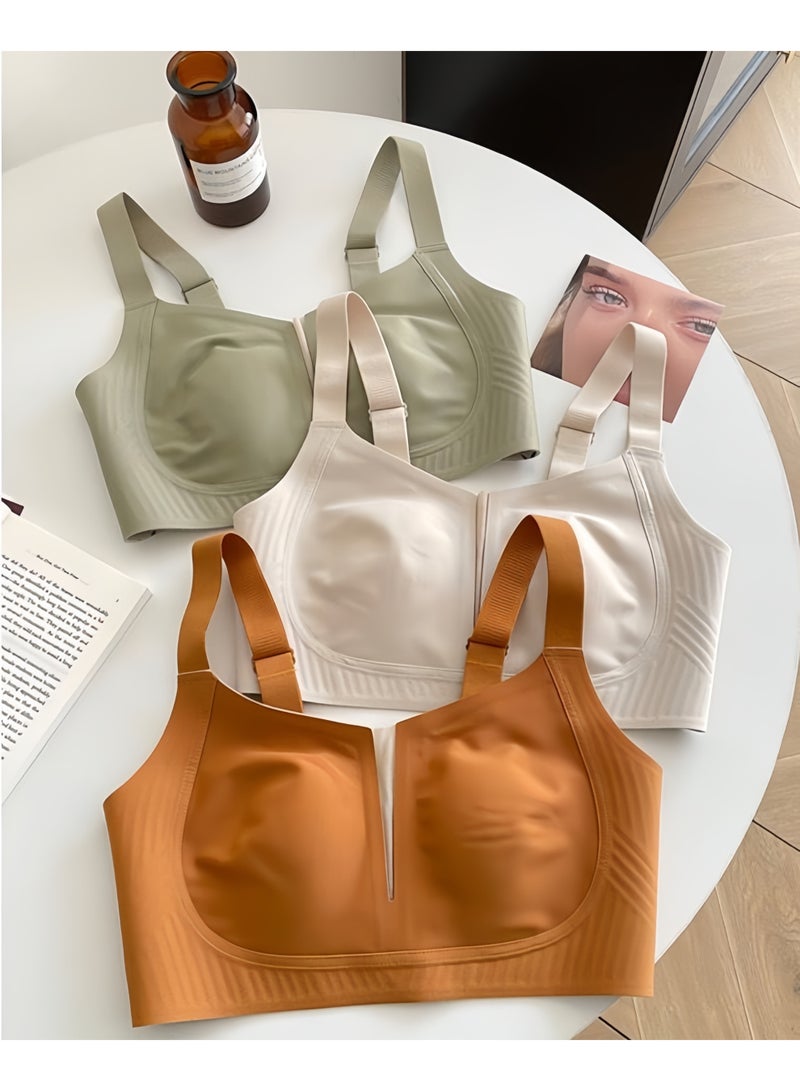 KUYING Brand New Comfortable Skin Friendly Breathable Bra  Set Of 3 - Image 1