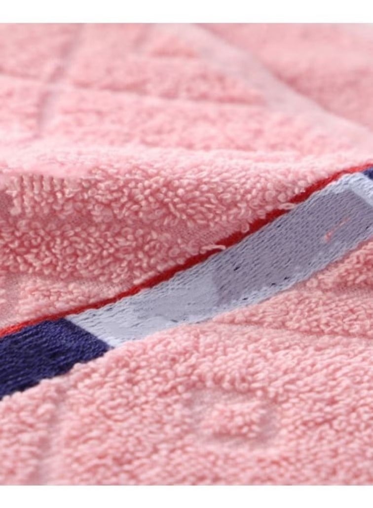 A Pink Pure Cotton Towel - Image 3
