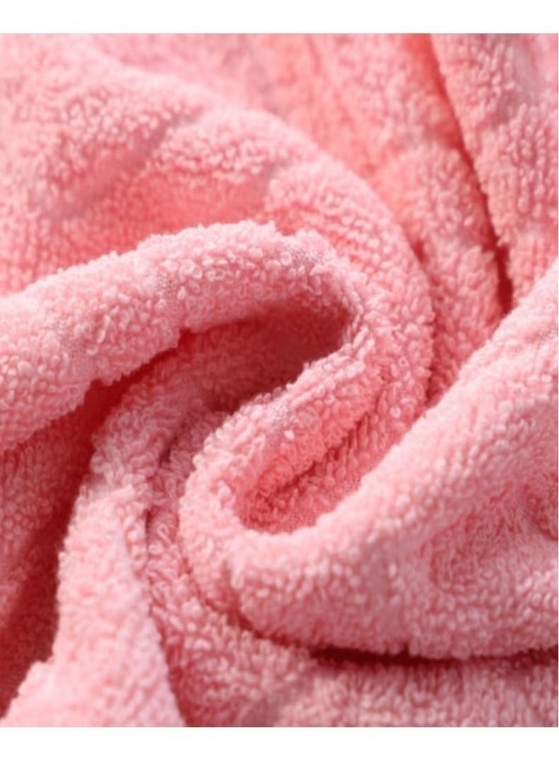 A Pink Pure Cotton Towel - Image 2