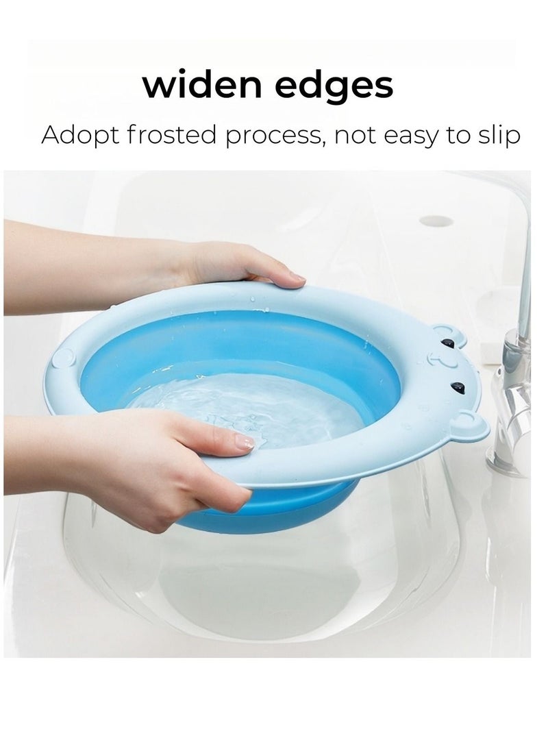 Foldable Wash Basin 3L, Baby Kids Collapsible Wash Basin for Travel Home Use - pzsku/Z60318C61D69EC0082ED7Z/45/_/1694088403/eea71bc0-bd02-432f-9ab5-defd5e5c9d31