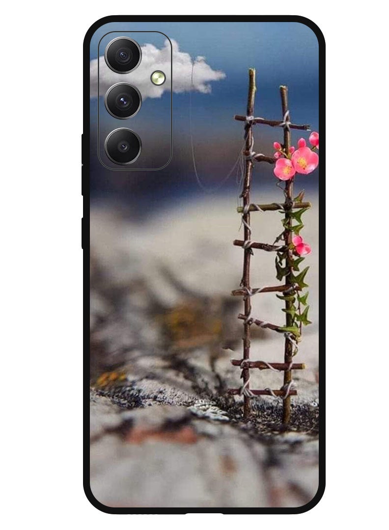 Theodor Protective Case Anti Scratch Shock Proof Bumper Cover For Samsung Galaxy M34 5G Cloud with Stair - Image 1