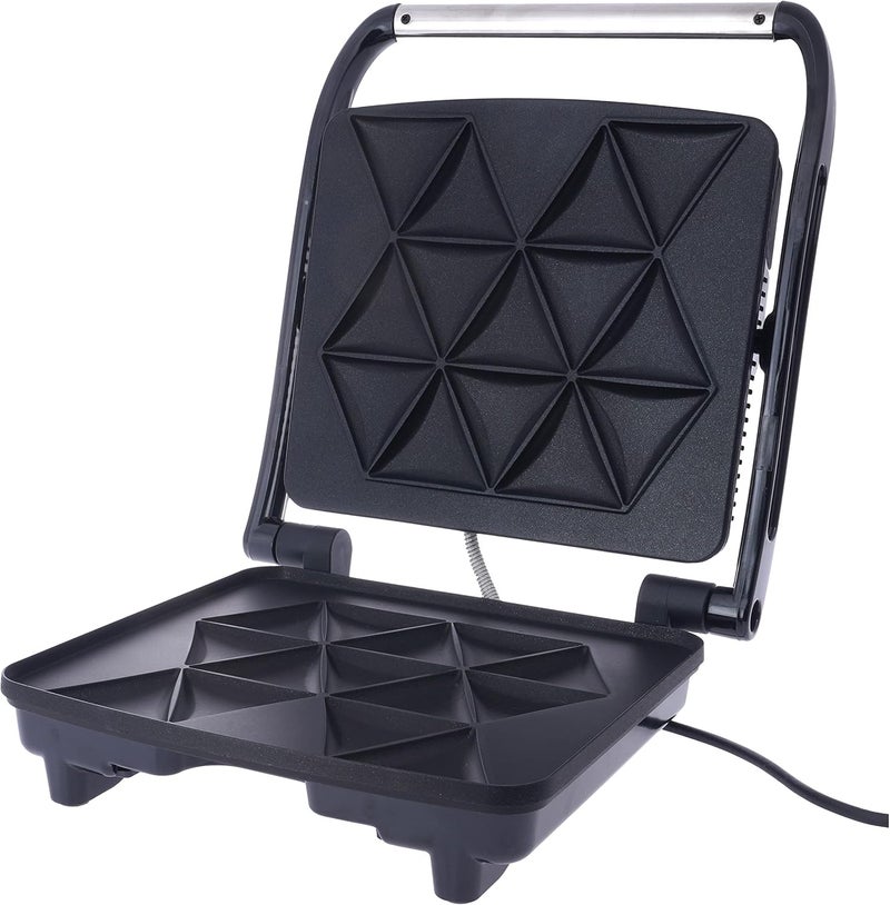 EMJOI Power Sambossa Grill, Non Stick Plate, 1500 Watts - Uesg-361, Silver - Image 2