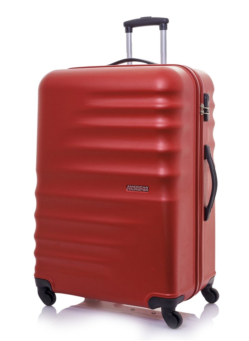 AMERICAN TOURISTER PRESTON HARD SPINNER TROLLEY LUGGAGE TSA  77 CM RED  - Image 1
