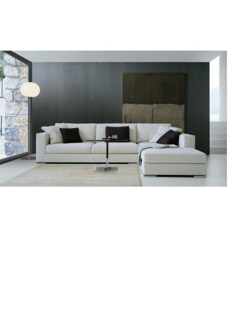 ركنة مودرن فرنتشر 2 قطعة  خشب زان سفنج سوفت كثافة 30