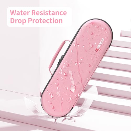 RLSOCO حقيبة سفر RLSOCO لمكواة الشعر Dyson Airstrait/Corrale (وردي) - Image 5