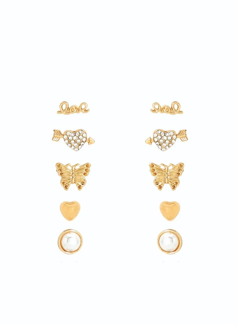 AMICA Set of 9 Assorted Earrings