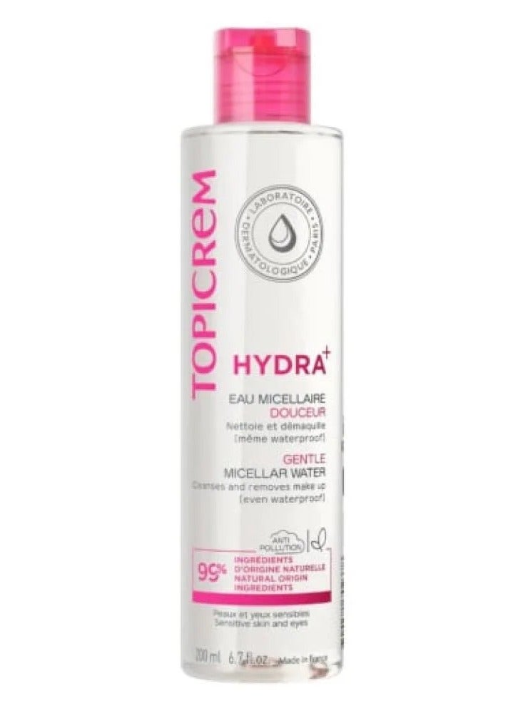 Topicrem  Hydra+ Gentle Micellar Water 200ml