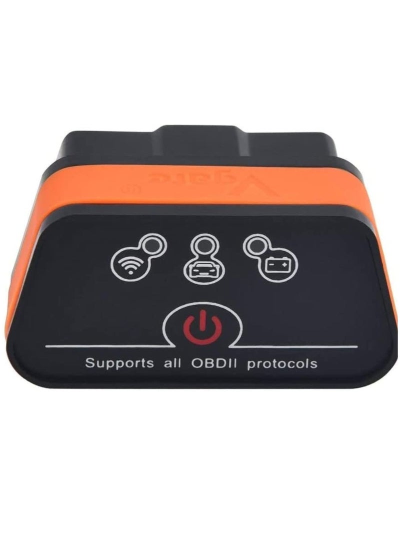 Vgate Vgate OBD2 Scanner iCar2 OBDII Bluetooth Version Diagnostic Tool Work for Android/PC device with AUTO SLEEP  - Image 1