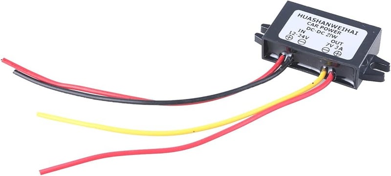 Voltage Regulator 3A Converts 12V 24V to 7V for Truck Boat Outdoor Power Supply - Image 1