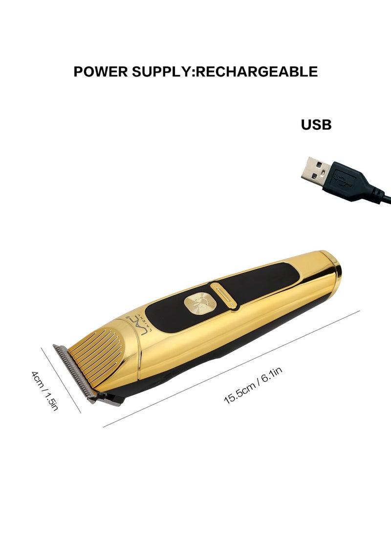 LAC LAICHY - Hair Clippers for men Hair Trimmer Beard Trimmer for Men Razor Kit - Rechargeable USB Professional Cordless Hair Clippers for Men with LED Display for Barber - Image 1