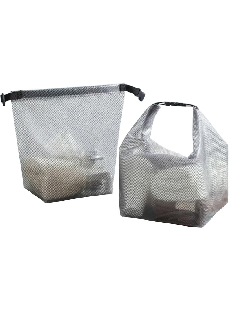Prostuff.in Prostuffin Portable Large Capacity Waterproof Storage Cosmetic Bag with Clip Easy to Carry Does Not Take Up Space All You Need for Travel Durable EVA Portable for Fitness Travel 1 Pcs  - Image 1