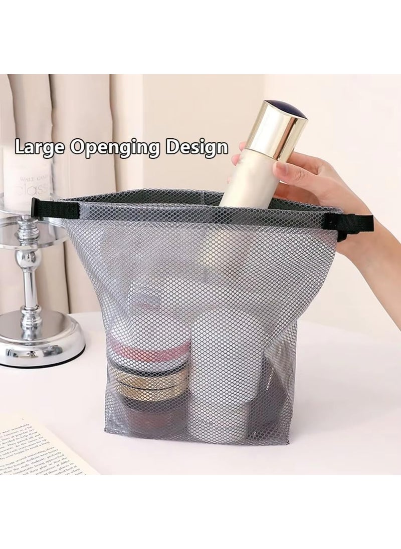 Prostuff.in Prostuffin Portable Large Capacity Waterproof Storage Cosmetic Bag with Clip Easy to Carry Does Not Take Up Space All You Need for Travel Durable EVA Portable for Fitness Travel 1 Pcs  - Image 4