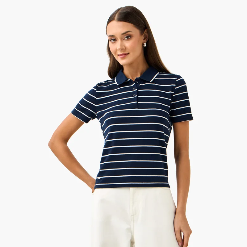 Lee Cooper Lee Cooper Striped Polo T-shirt