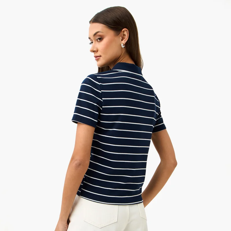 Lee Cooper Lee Cooper Striped Polo T-shirt