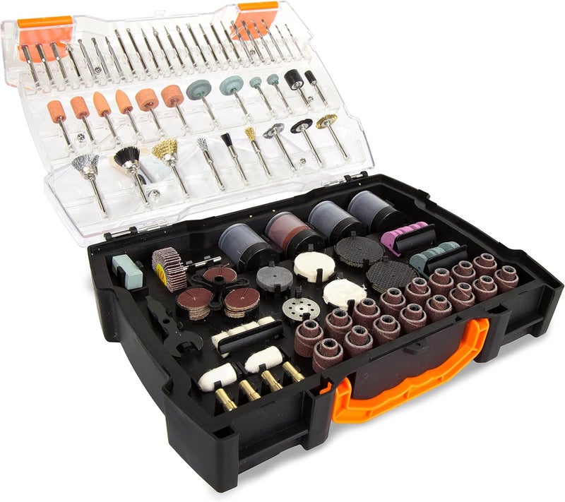 Wen 230282A 282-Piece Rotary Tool Accessory Kit with Carrying Case - Image 2
