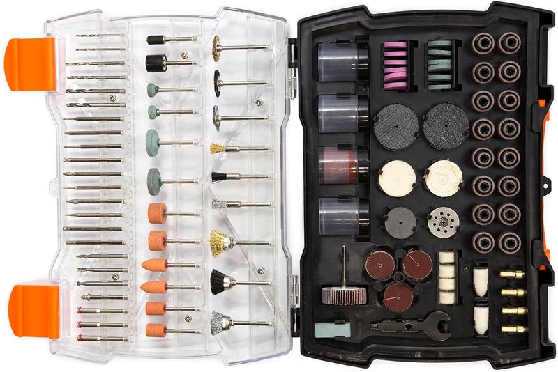 Wen 230282A 282-Piece Rotary Tool Accessory Kit with Carrying Case - Image 4