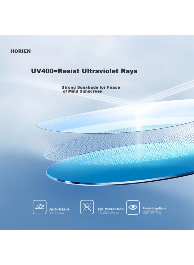 Horien Sungl For Men And Women, Uv Protection Sungl, Same Style As Times Teenagers, New Model N8507 For - Image 3