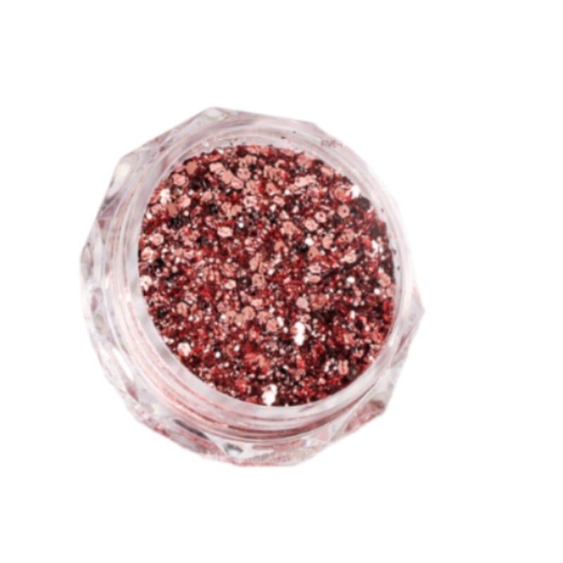 Glamorous Nail Art Sparkle Mix Irregular Glitter Dried Rose Nail Sequins - Image 1