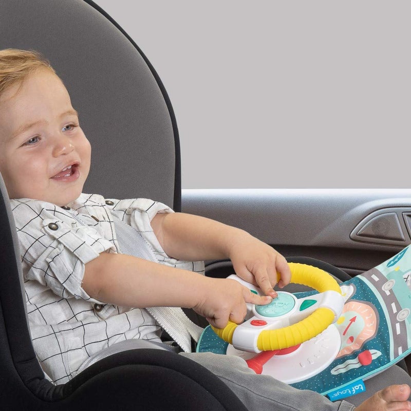 Taf Toys Taf Toys Koala Car Wheel Toy Travel Toy. Car Steering Wheel with Horn & Gears Car Seat Travel Game. Button Operated Sounds & Lights. Easy To Install. Sensory Toy Suitable for Boys & Girls 12 months + - Image 2
