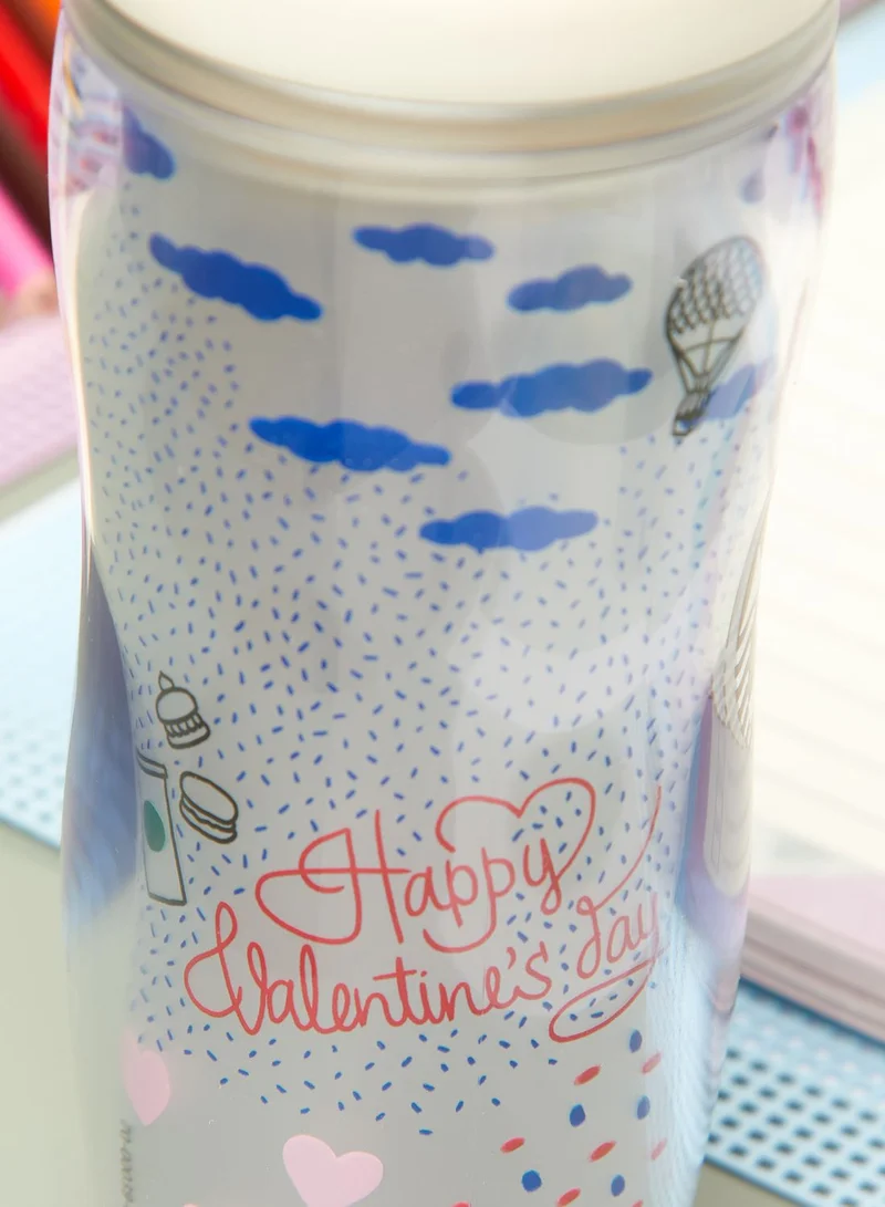 Starbucks Plastic Meet Me In Paris Travel Flask Mug 12Oz
