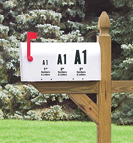 Hy-Ko Packaged Numbers & Letters, DIY Address Number Stickers for Deliveries and Navigation, Self-Adhesive House Decals for Siding, Door, Mailboxes - Image 4