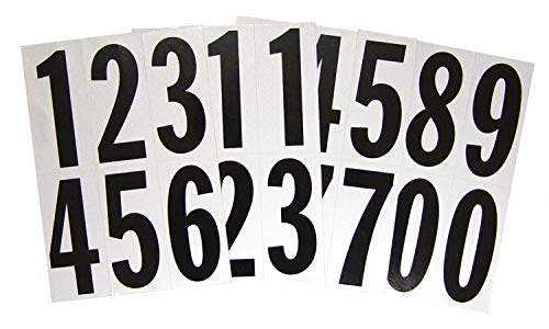 Hy-Ko Packaged Numbers & Letters, DIY Address Number Stickers for Deliveries and Navigation, Self-Adhesive House Decals for Siding, Door, Mailboxes - Image 3