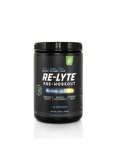 Health & Household Redmond Re-Lyte Pre-Workout Drink Mix, Blueberry Lemonade, 15.87Oz  - Image 1