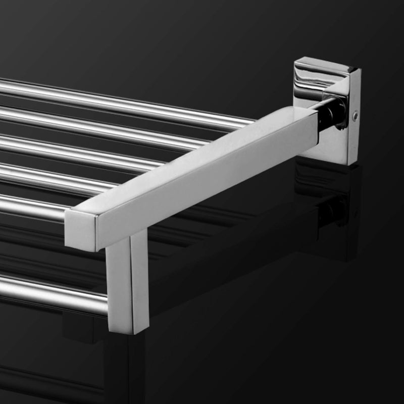 Alton ALTON Chrome Finish Brass Chrome Towel Rack (24-Inch) - Image 4