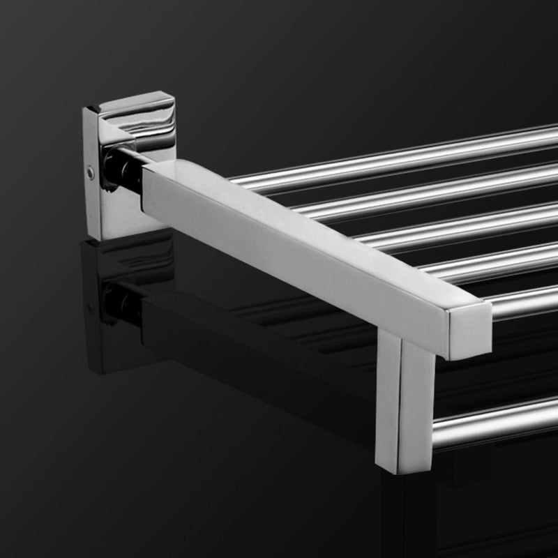 Alton ALTON Chrome Finish Brass Chrome Towel Rack (24-Inch) - Image 2