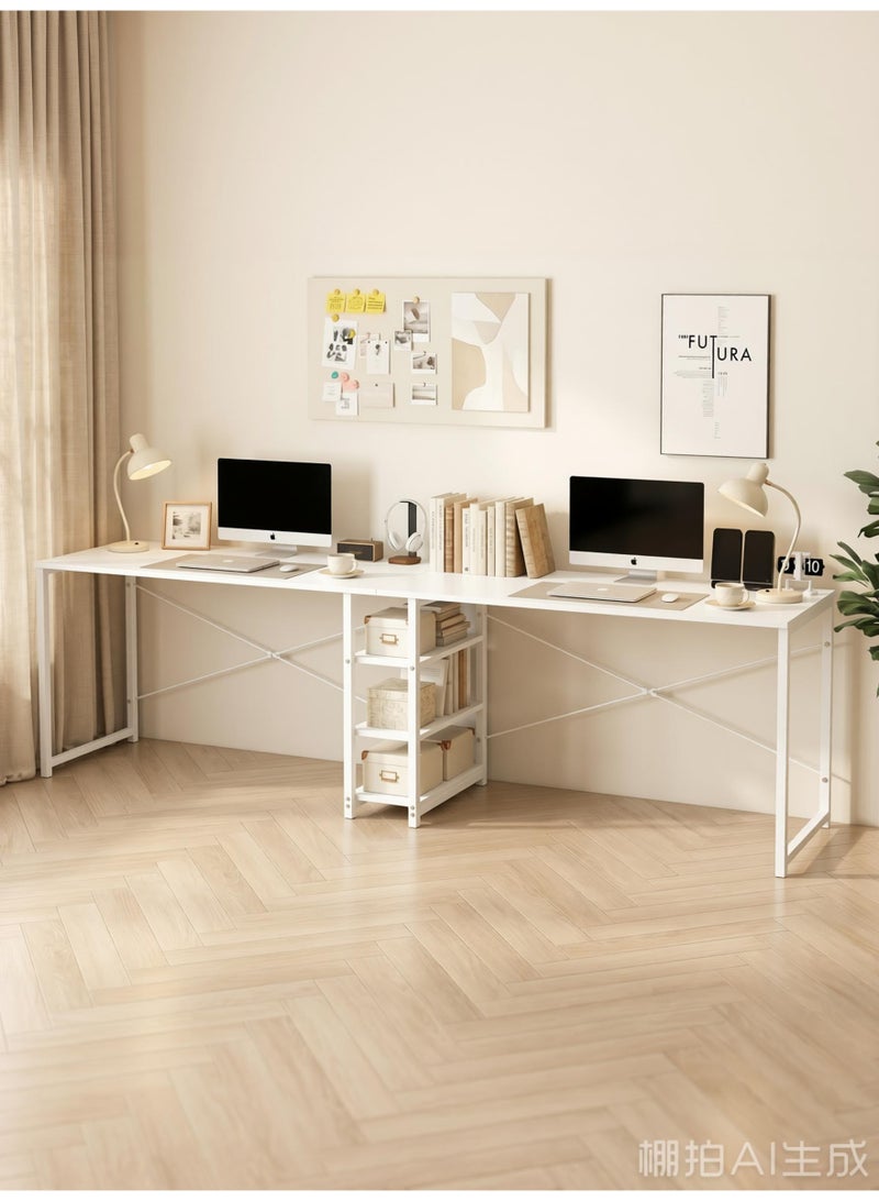 Visionnaire L-Shaped Computer Desk with Extendable Design, Modular Workstation for Home Office Study & Gaming, Large Surface & Sturdy Construction - Image 5