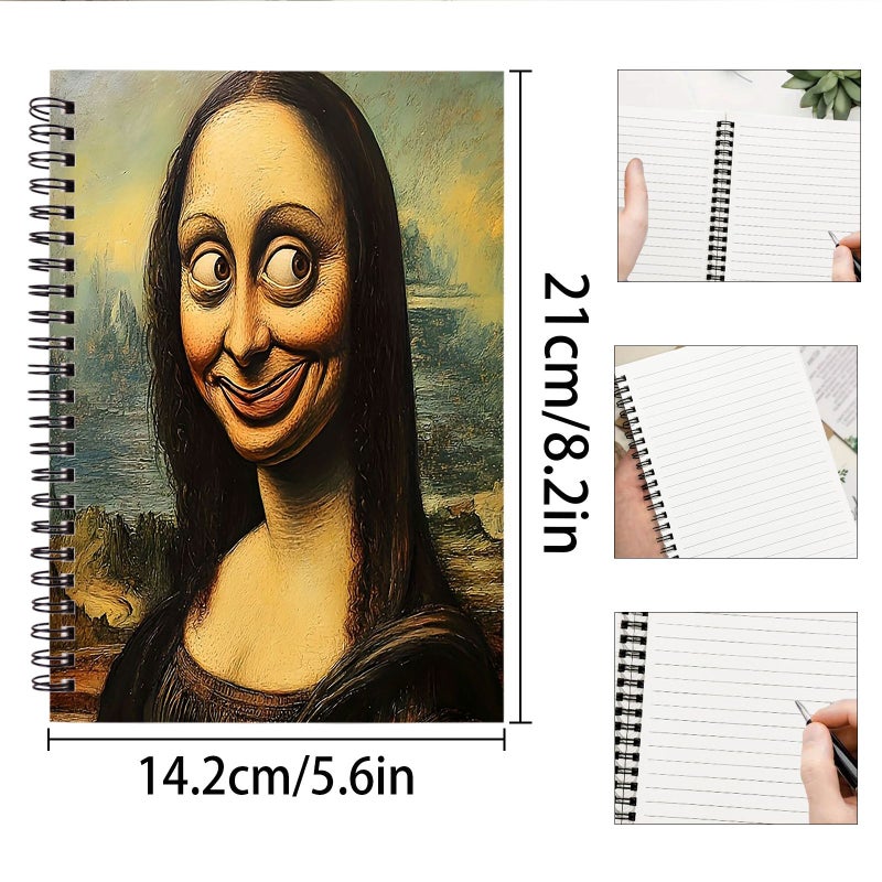 Spiral Art Notebook for Drawing Note Taking 1pc Durable Coil Bound - Image 2