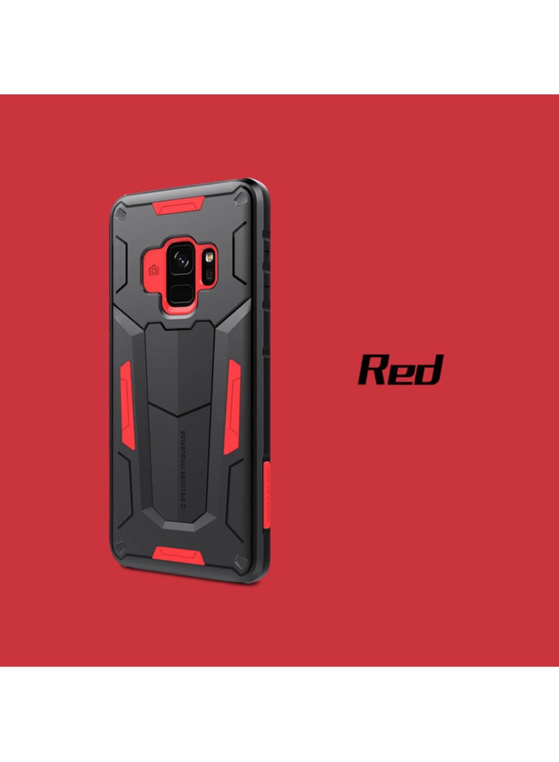 Nillkin Defender 2 Series Armor border bumper case for Samsung Galaxy S9 - Black Red