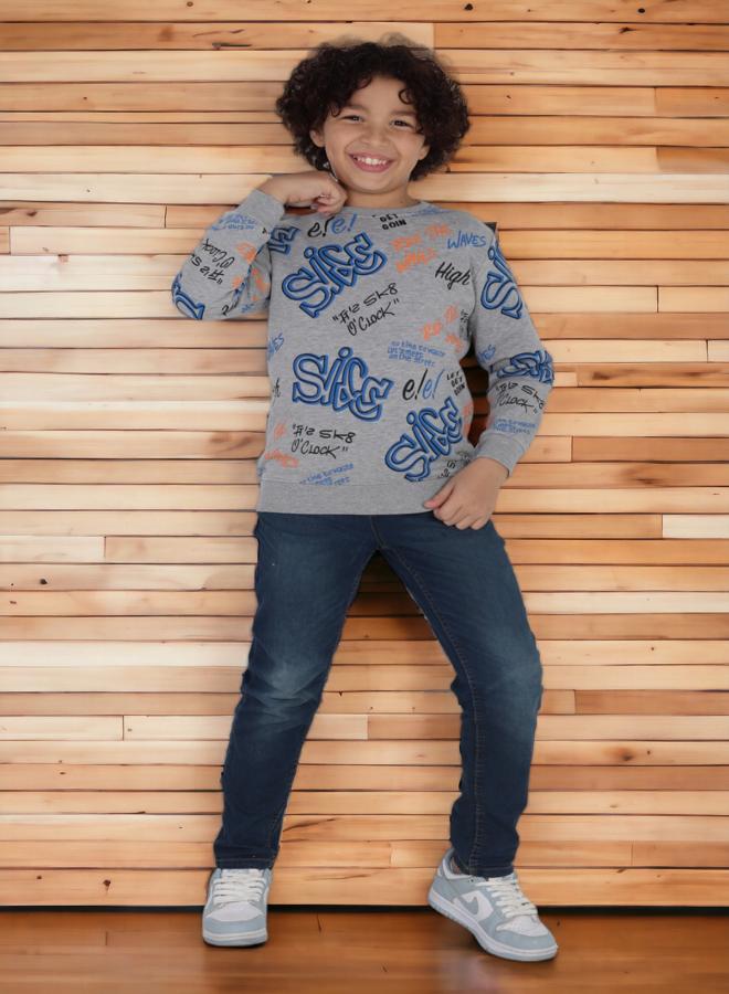 Cotton Melton T-Shirt with Popper, 12 Years Old, 2024 Designs, High-Quality Fabric, Ultra-Soft Materials, Fun and Attractive Printed Colors - A Wonderful Children's Product!