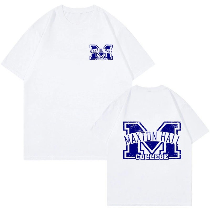 Maxton Hall The World Between Us T Shirt Men Harajuku Vintage - Image 4