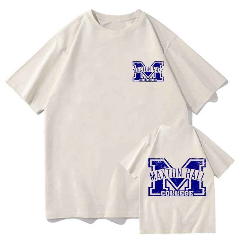 Maxton Hall The World Between Us T Shirt Men Harajuku Vintage - Image 1