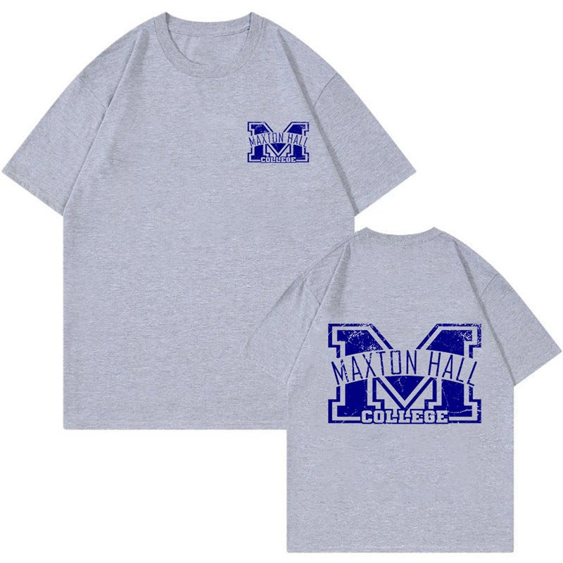 Maxton Hall The World Between Us T Shirt Men Harajuku Vintage - Image 5