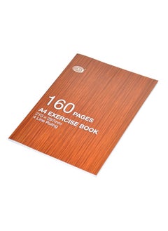 FIS دفاتر تمارين مسطرة 4 أسطر، 160 صفحة، عبوة من 10 قطع، مقاس A4 - FSEBA44LN1602  - Image 4