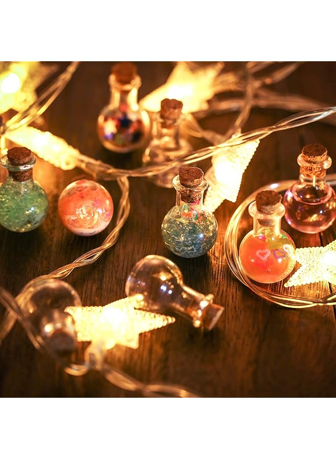 erorex 30 Pcs Mini Glass Bottles Clear Wishing Bottles With Cork Stoppers For Wedding Birthday Party Diy Crafts Supplies - Image 5