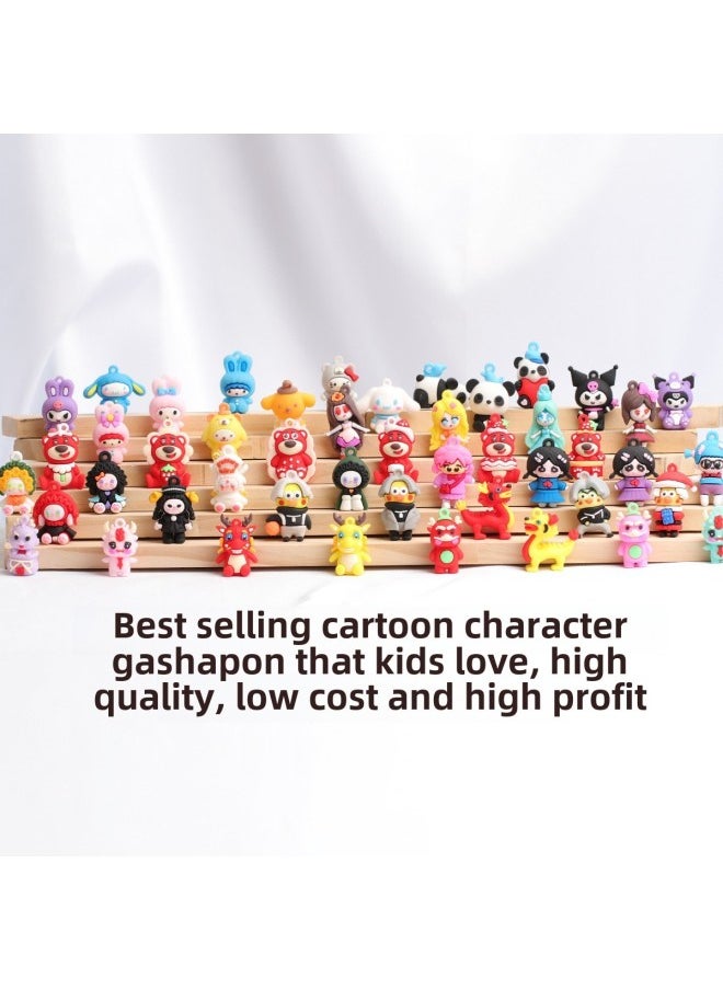 null - 4.5cm Transparent Gashapon Altman Cartoon Doll Children's Toy Altman Gashapon 2 Yuan 45mm Gashapon Machine-Color:45mm Gashapon For Baby Three Years Old-Specifications:45mm Gashapon Mixed Hair - Image 1