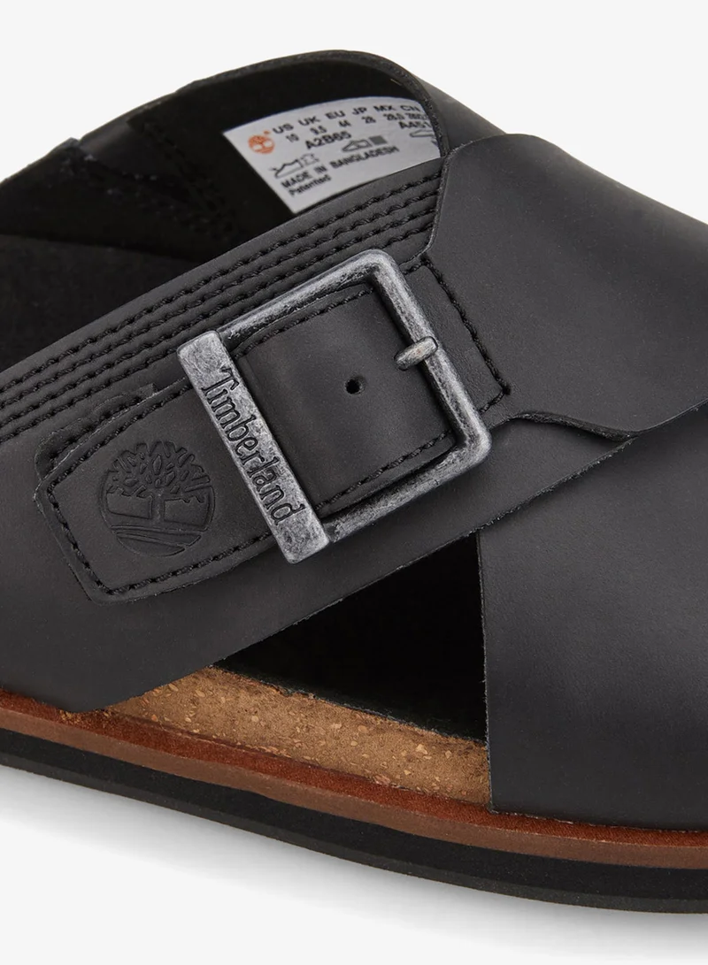 Timberland Black Men's Amalfi Vibes Cross Slides for Men | Best Price UAE