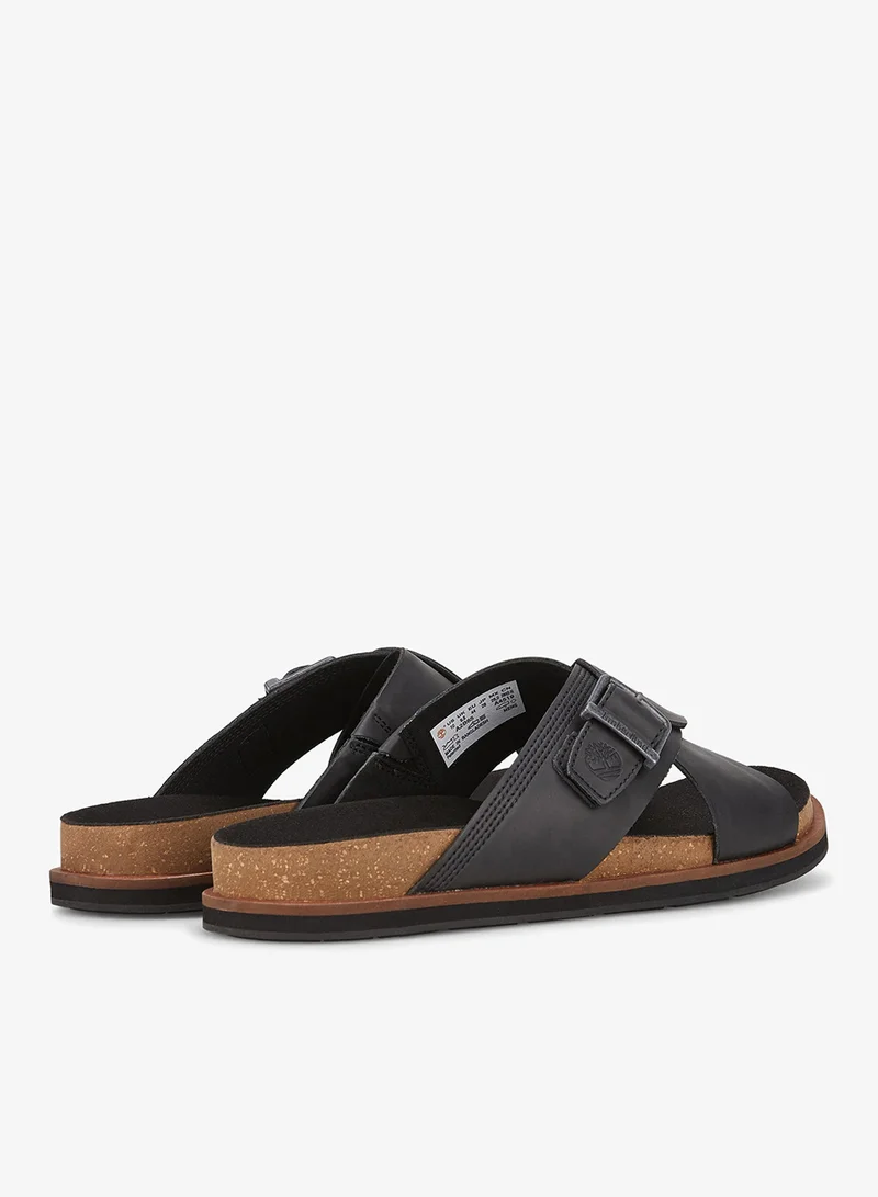 Timberland Black Men's Amalfi Vibes Cross Slides for Men | Best Price UAE