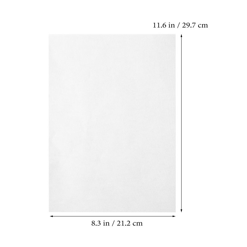 8 Sheets Wash Embroidery Stabilizer Water Soluble Fabric Blank Machine Embroidery Paper For Sewing And Quilting Projects - Image 3