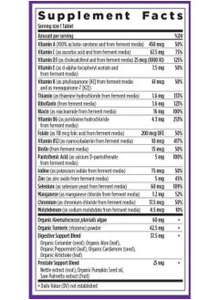 New Chapter Every Man's One Daily Multivitamin 55+, 72 Vegetarian Tablets  - Image 3